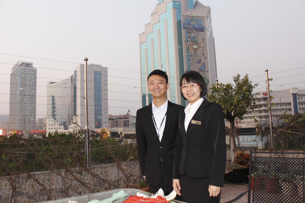 Shenzhen Green Oasis Hotel, Baoan Bagian luar foto